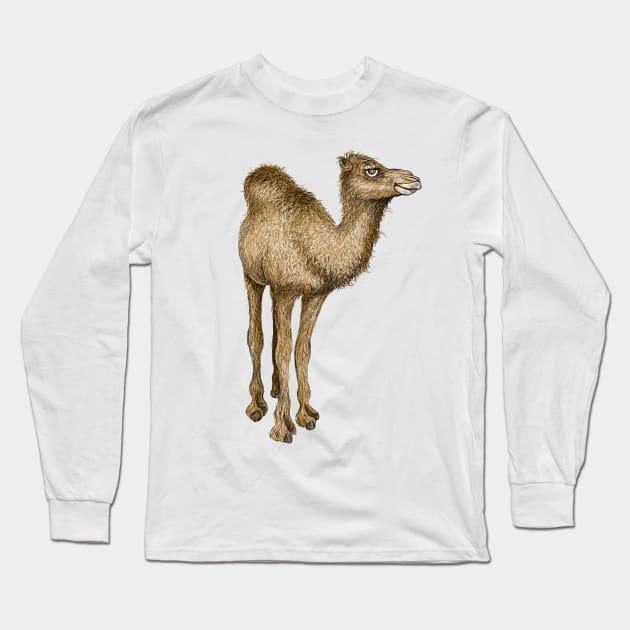 Camel Long Sleeve T-Shirt by Dual Rogue